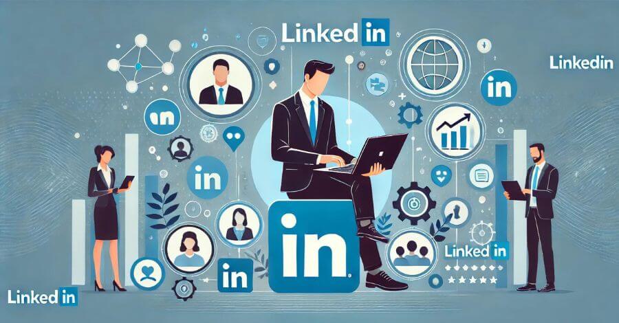 Dashboard de como criar LinkedIn Ads mostrando como funciona o LinkedIn para empresas